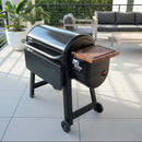 Shop BBQ Boards Weber Smoque and Smoque XL Pellet Bin Board magnetic grill cutting board for pellet smoker prep space