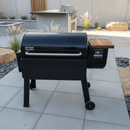 Shop BBQ Boards Weber Smoque and Smoque XL Pellet Bin Board magnetic grill cutting board for pellet smoker prep space