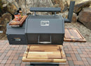 Shop BBQ Boards Yoder YS480 trio front side pellet bin board set from DDR BBQ Supply
