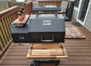 Shop BBQ Boards Yoder YS480 trio front side pellet bin board set from DDR BBQ Supply