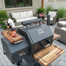 Shop BBQ Boards Yoder YS480 trio front side pellet bin board set from DDR BBQ Supply