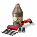 Shop BBQ Flavor & Carving Tool Combo with 64 oz W Sauce and Butcher BBQ Electric Knife from DDR BBQ Supply