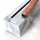 Shop ChicWrap Plastic Wrap Dispenser Carrara Marble Kitchen Wrap Dispenser from DDR BBQ S