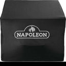 The Napoleon Grills 12-Inch Built-In Side Burner Grill Cover (61812) is water-resistant and features the brand name with a white flame logo on the front, providing stylish protection for your built-in side burner.