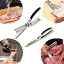 Shop DDR BBQ Supply stainless steel rib prep tool membrane remover for easy rib skin removal