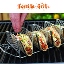 Shop DDR BBQ Supply stainless steel taco holder for 4 tacos with transport handles