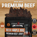 Shop Elijahs Xtreme Beer Maple BBQ Beef Jerky from DDR BBQ Supply