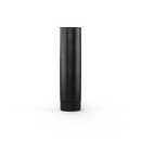 Black cylindrical Gozney Dome Flue Extension pipe for improved airflow.