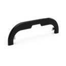The Gozney Dome XL Gen 2 Neapolitan Arch by Gozney features a black, curved plastic handle with two metal clips on each end, designed for high-heat Neapolitan pizza ovens, displayed on a plain white background.