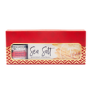 The Terrapin Ridge Farms Holiday Snack Pack Hot Pepper Bacon Jam features hot pepper bacon jam and sea salt crackers in a festive red and gold box with a clear front—perfect for holiday gifting.