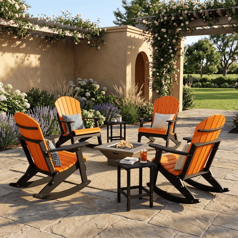 Durable Outdoor Rocking Chair Built for All Weather Comfort