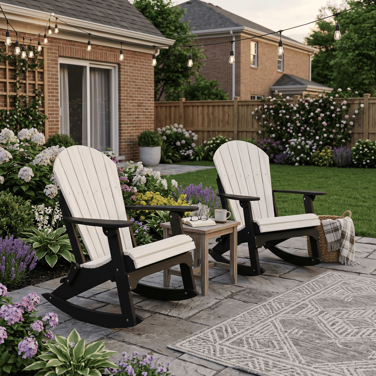 Durable Outdoor Rocking Chair for Patios and Porches