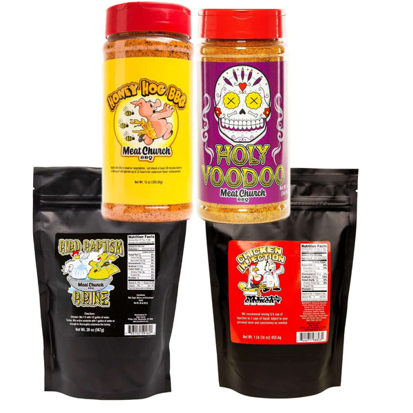 Meat Church BBQ Rubs & Brines – Ultimate Flavor for the Best BBQ!