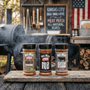 Shop Meat Mitch BBQ Rub Trio Gift Set Naked Seasning Whomp Steer Season from DDR BBQ Supply