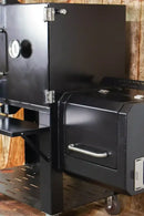 Shop Myron Mixon Large Capacity Offset Smoker with Insulated Firebox from DDR BBQ Supply