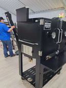 Shop Myron Mixon Large Capacity Offset Smoker with Insulated Firebox from DDR BBQ Supply