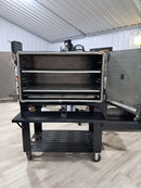 Shop Myron Mixon Large Capacity Offset Smoker with Insulated Firebox from DDR BBQ Supply