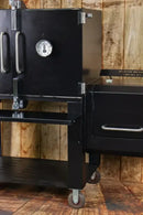 Shop Myron Mixon Large Capacity Offset Smoker with Insulated Firebox from DDR BBQ Supply