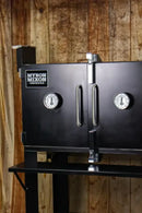 Shop Myron Mixon Large Capacity Offset Smoker with Insulated Firebox from DDR BBQ Supply
