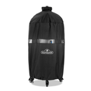The Napoleon Apollo 22 Smoker Premium Grill Cover (61922) by Napoleon Grills is a black, dome-shaped cover with a mesh window and logo, designed for weather protection and fitted for your Apollo 22 Smoker.
