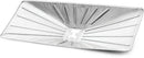 The Napoleon Grills Drip Pan Liner 3 Pack (62070) fits Prestige 500V models and features a rectangular, disposable aluminum design with raised ridges and a slotted center to catch grease in grills or ovens.