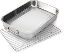 Shop Napoleon Stainless Steel Roasting Pan 56038 with Rack from DDR BBQ Supply