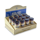 A display box of twelve jars of Bourbon Barrel Foods Pendennis Club The Original Henry Bain’s Sauce, each with a blue and gold label. The box notes it’s perfect for beef, fowl, and pork.