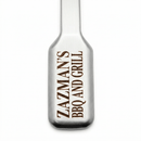 The Personalized BBQ Tongs with Name by DDR BBQ Supply are engraved with your chosen name in bold brown lettering, displayed on a white background.