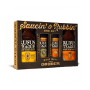 Shop Rufus Teague Saucin and Rubbin BBQ Gift Set from DDR BBQ Supply