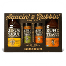 Shop Rufus Teague Saucin and Rubbin BBQ Gift Set from DDR BBQ Supply