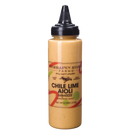 Terrapin Ridge Farms Chile Lime Aioli Squeeze Garnishing Sauce, 8.25 oz (233g), comes in a bottle with a black twist cap and colorful label—perfect for seafood tacos.