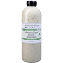 A quart bottle of Terrapin Ridge Farms Cilantro Lime Ranch Dressing features creamy, zesty citrus ranch in a white and green labeled container, shown against a plain white background.