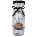 The Terrapin Ridge Farms Everyday Grab and Go Giftset features Braided Butter Pretzels and a jar of Bacon Pepper Dip in a clear bag with "enjoy!" printed on it, tied with a black ribbon for an extra-special touch.