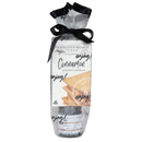 The Terrapin Ridge Farms Everyday Grab and Go Giftset features cinnamon crackers and blueberry bourbon pecan jam, wrapped in clear cellophane with "enjoy!" and tied with a black ribbon—ideal as a gourmet snack or hostess gift.