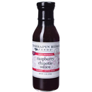 A 15 oz (425 g) bottle of Terrapin Ridge Farms Raspberry Chipotle Sauce with a black cap and white/red label reading "Marinade + Dipping Sauce," ideal for grilling or adding bold flavor to charcuterie boards. Brand: Terrapin Ridge Farms.