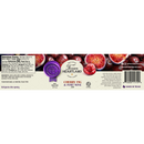 The Texan Heartland Cherry Fig & Port Wine Jam label features sliced figs, cherries, a purple ribbon, nutrition facts, ingredients, and social icons. Ideal for cheese pairing. Made in Texas; refrigerate after opening.