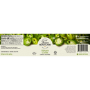Label for Texan Heartland Texan Candy Candied Jalapenos, a spicy Texas treat. Includes sliced green jalapeños, nutrition facts on a green background, space for text, and a barcode on the right.
