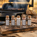 Shop Texas Salt Co Smoked Salt Sampler Set Five Wood Smoked Blends from DDR BBQ Supply