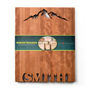 Shop Words With Boards Mountain View Personalized Cutting Board Custom Hardwood Corporate Housewarming Gift from DDR BBQ Supply