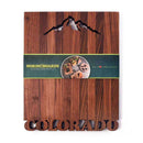 Shop Words With Boards Mountain View Personalized Cutting Board Custom Hardwood Corporate Housewarming Gift from DDR BBQ Supply