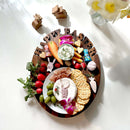 Shop Words With Boards Oval Personalized Cutting Board Custom Hardwood Charcuterie Corporate Housewarming Gift from DDR BBQ Supply
