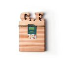Shop Words With Boards Personalized Gluten Free Cutting Board Custom Hardwood Kitchen Board from DDR BBQ Supply