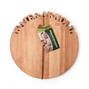 Shop Words With Boards Round Personalized Cutting Board Custom Hardwood Charcuterie Pizza Corporate Housewarming Gift from DDR BBQ Supply