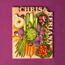Shop Words With Boards Top and Side Personalized Cutting Board Custom Hardwood Corporate Housewarming Gift from DDR BBQ Supply