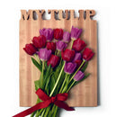 Shop Words With Boards Vertical Personalized Cutting Board Custom Hardwood Corporate Housewarming Gift from DDR BBQ Supply
