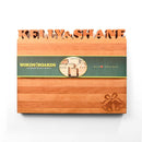 Shop Words With Boards Wedding Bells Personalized Cutting Board Custom Hardwood Corporate Housewarming Gift from DDR BBQ Supply
