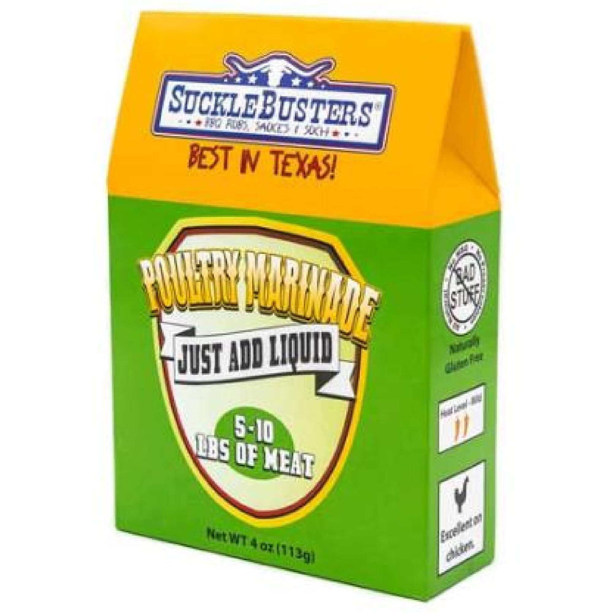 SuckleBusters Poultry Marinade & Brine – Juicy Flavor for All Poultry