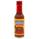 Bottle of SuckleBusters Texas Heat Chipotle Pepper Hot Sauce with smoky chipotle flavor, medium heat, and all-natural ingredients from DDR BBQ Supply