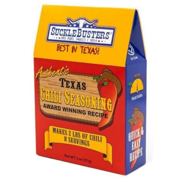 Sucklebusters Texas Style Chili Seasoning Kit