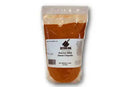 A clear plastic bag contains 2 lbs of Butcher BBQ Sweet Chipotle BBQ Seasoning. The label displays the Butcher BBQ logo, website, and describes its smoky sweet heat flavor as a delicious BBQ rub.